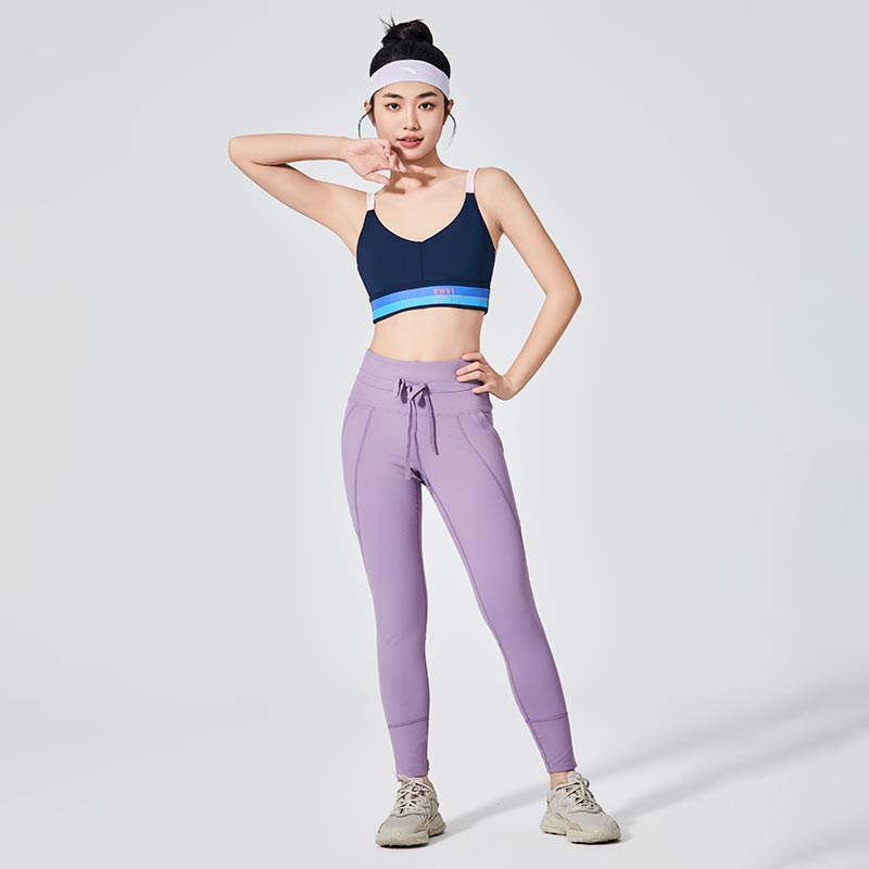 Type simple de soutien-gorge de sport imprimé avec lettres