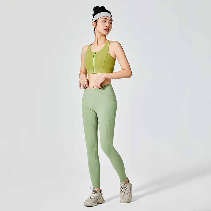 Leggings de sport de vélo pour femmes avec poche